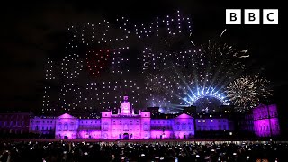 Happy New Year Live 🎆 London Fireworks 2023 🔴 BBC [upl. by Noitsuj]