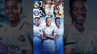 Real Madrid 32 Deportivo Alaves reaction laliga mbappe vinicius realmadrid realmadridvsalaves [upl. by Glorianna]