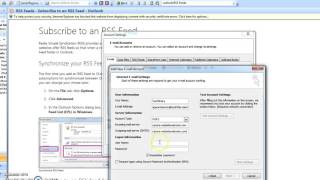 How to Setup Webmail in Outlook 2007 [upl. by Balkin]