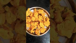 Bhaji  भजी day830😋 food shorts recipe kitchen cooking marathi easyrecipe yummy [upl. by Refinney]