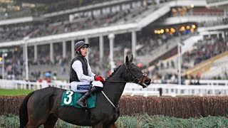 Dual Stayers’ Hurdle hero Flooring Porter makes winning debut over fences [upl. by Woodford]