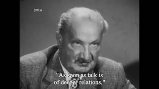 Heidegger What is Worthy of Question 1957 Philosophy Lecture [upl. by Rhpotsirhc546]