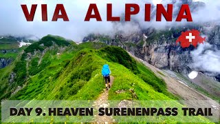 4K HDR Thrilling hike AldorfEngelberg through Via Alpina Day 9 Switzerland [upl. by Singleton893]