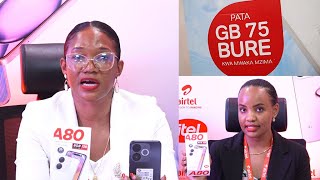 ITEL YAZINDUA SIMU MPYA YA KISASA A80 KWA USHIRIKIANO NA AIRTEL INAPATIKANA KWA MKOPOGB 75 BURE [upl. by Krute]