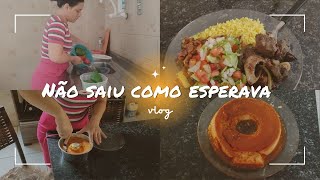 mais um dia na nossa rotina  almoço simples e gostoso fiz pudim não saiu como esperava [upl. by Eissat]