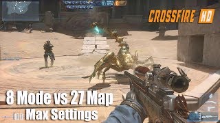 CrossFire HD CFHD  All 27 Map vs 8 Mode Gameplay Highlights CBT3  Max Settings 1080p [upl. by Ericha]