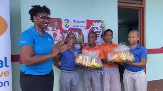 Baroness Patricia Scotland Primary School wins NCCU Art Competition [upl. by Magnusson]