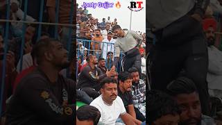 Jonty Gujjar Entry kushti Dangal Jakhewal Una Himachal Pradesh 💯 jontygujjar [upl. by Llerraj]