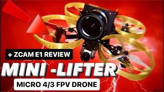 MINILIFTER  Un Boîtier M43 Sur Un Drone FPV   ZCAM E1 Review [upl. by Summons115]