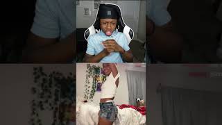 Rakai Reacts to Sophia’s Miami Outfit😂 fyp 2xrakai funny clips twitch [upl. by Silliw]