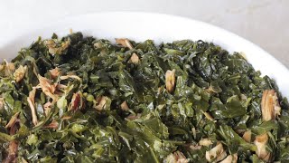 How To Make Fried Collard GreensWSmoked TurkeySPECIAL ANNOUNCEMENT [upl. by Aicilihp]