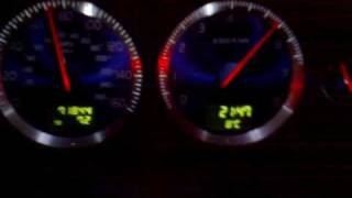 volvo v70r 01400 kmh acceleration [upl. by Ainoz]