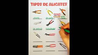 Tipos de alicates que tal vez nos conoce [upl. by Aimas716]