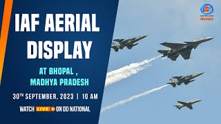 LIVE  IAF Aerial Display at Bhopal Madhya Pradesh [upl. by Dib744]