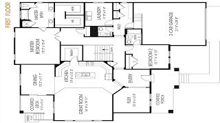 Autocad 2007 tutorial  floor plan Tutorial [upl. by Awjan]