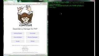 tools  001  Installer Composer et le mettre à jour sous Windows [upl. by Tudela93]