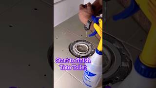 Start to finish Toto Toilet plumbing toilet toto [upl. by Buote]