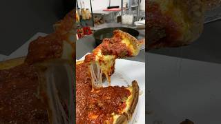 Rate this CHICAGO DEEP DISH PIZZA 110 pizza foodchallenge deepdish [upl. by Kalikow]