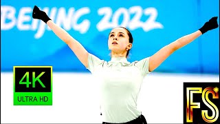 Камила Валиева Kamila VALIEVA🇷🇺Nails Bolero Final Practice B4 Free Skate 2022 Beijing Olympics 4K [upl. by Eniffit918]