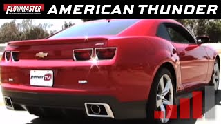 201013 Camaro SS 62L  American Thunder Catback Exhaust System 817481 [upl. by Aened]