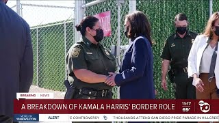 Breaking down Kamala Harris role at the border [upl. by Vina589]