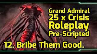 Stellaris Necroids 死 Necrophage Origin 死 Grand Admiral Gameplay Roleplay 死 Max 25 x Crisis Part 12 [upl. by Chud822]