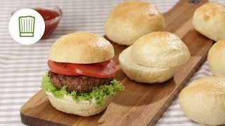 Burger Brötchen selber machen  Chefkochde [upl. by Mcmaster]