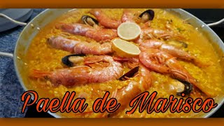 Paella de MariscoReceta fácil paso a paso [upl. by Gerhard]