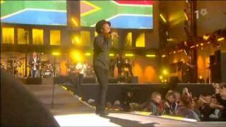 Eddy Grant amp Kurt Darren Gimme Hope Joanna Live Nelson Mandelas Birthday 2008 [upl. by Amilas]