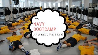 Navy Bootcamp PT Getting BEAT [upl. by Kaiulani]