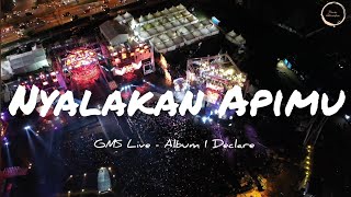 Nyalakan Apimu Lirik GMS Live  Album I Declare Official Lyric Video [upl. by Geraint]