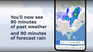 New radar mapping experience on the BOM Weather app [upl. by Keemahs539]