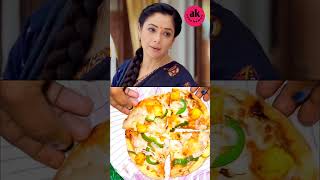 Pakhi eating pizza 🍕 anupama ytshorts cookingrecipes cooking [upl. by Blythe586]