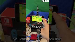 magic demo for Nintendo switch iPad as wireless monitor  record amp iOS live streaming [upl. by Iaverne]