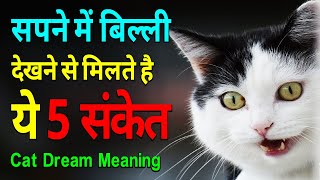 सपने में बिल्ली देखने से मिलते है ये 5 संकेत  Sapne Me Cat Dekhna  Sapne Me Billi Ko Dekhna [upl. by Waxler984]