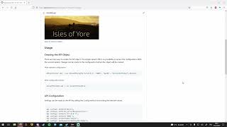 Isles of Yore  API Wrapper JAVATutorial [upl. by Rior611]