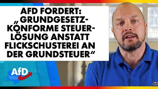 Grundgesetzkonforme Steuerlösung  AfDFraktion Hamm [upl. by Amairam72]