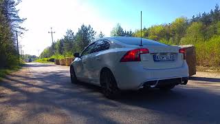 Volvo S60 II 25t T5 250HP custom exhaust sound [upl. by Perdita]