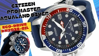 Citizen Promaster Aqualand Diver EcoDrive BN203801L [upl. by Chandos]