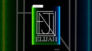 Name logo graphic design shortsfeed shortsviral trending trendingshorts growonyoutube elijah [upl. by Latrell438]