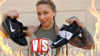 NEW KICKS Nike Romaleos 3 Weightlifting Shoe Review [upl. by Colene]