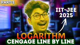 logarithm for jee mains and advanced  cengage line by line [upl. by Tsepmet]