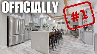 BADDEST triple wide mobile home Ive ever laid my EYES on Prefab House Tour [upl. by Efal868]