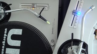 My Technics 1200 AC socket mod with 3 prong power cable [upl. by Leah391]