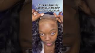 4x4 lace closures wig install tutorial [upl. by Tris]