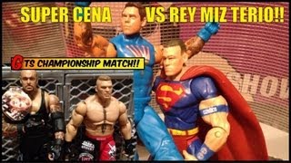 GTS WRESTLING Championship Match Taker vs Brock WWE Raw parody figure matches animation stop motion [upl. by Schwartz201]