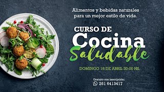 Curso de Cocina Saludable [upl. by Eittocs]