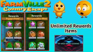 How To Get Unlimited Rewards Items  Farmville 2 Country Escape  FV2CE  Game guardian [upl. by Asit]