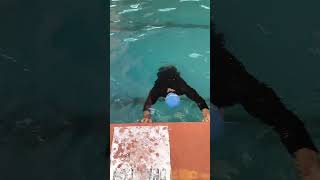 Breath Hold Practice shorts swimming motivation swim healthylifestyle rizwanarshi [upl. by Retsbew516]