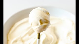 Healthy Cream Cheese Frosting Recipe  No Butter  No White Sugar  Easy Homemade Frosting For Kids [upl. by Swihart]